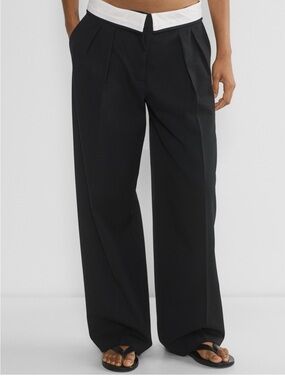 Babaton by Aritizia black tailored pants